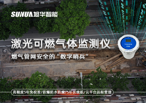 燃气管网安全的“数字哨兵”：激光可燃气体监测仪